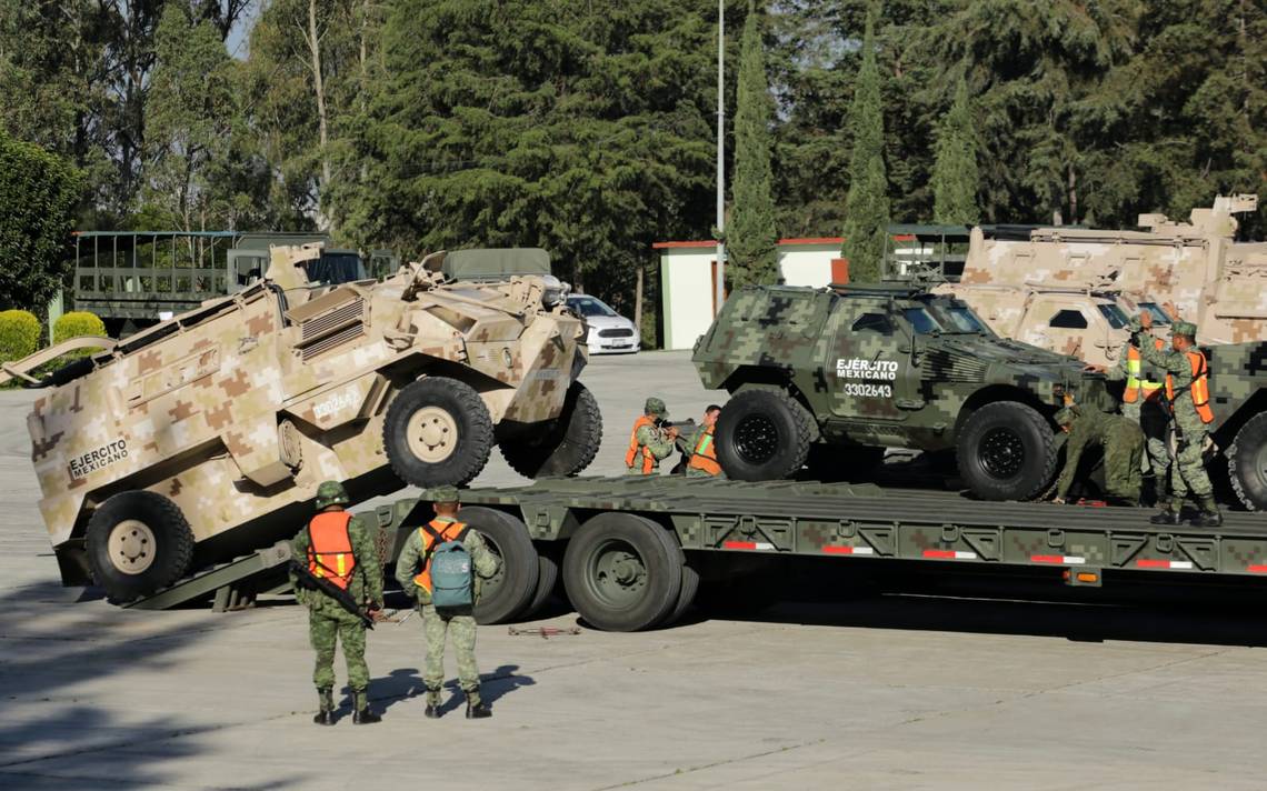 Envían 52 Vehículos Militares A Chihuahua Cada Una Pesa Más De 3 Toneladas El Sol De Puebla 7661